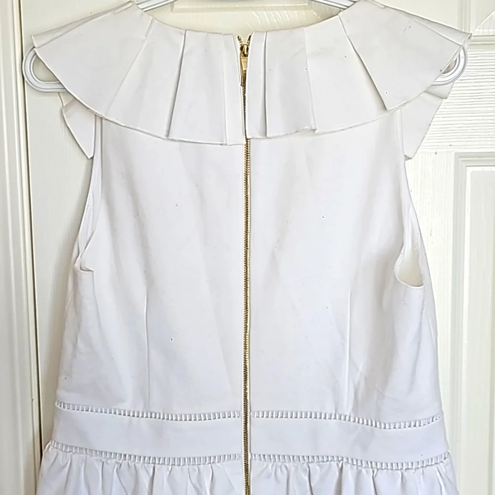 Kate Spade white dress size 12 - Picture 7 of 12